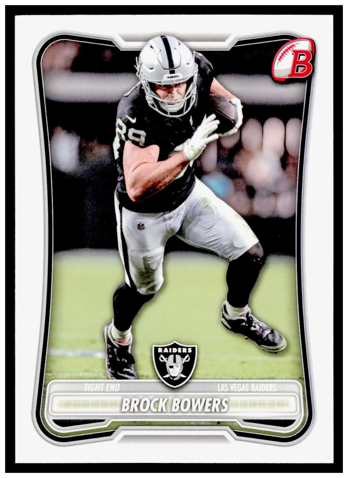 2026 Bowman Brock Bowers Card Las Vegas Raiders