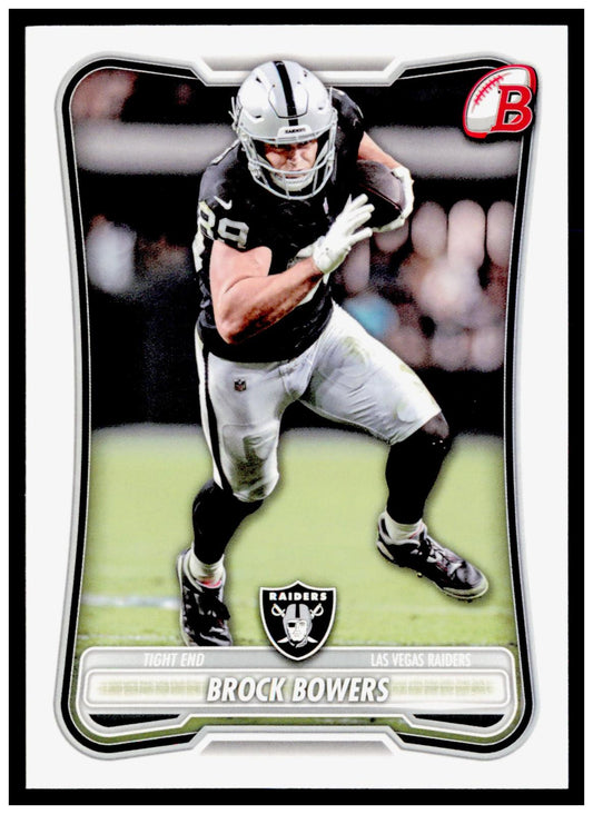 2026 Bowman Brock Bowers Card Las Vegas Raiders