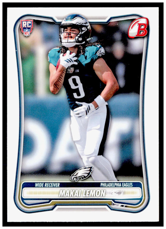 2026 Bowman Makai Lemon Card RC Philadelphia Eagles