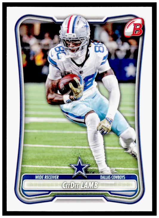 2026 Bowman CeeDee Lamb Card Dallas Cowboys