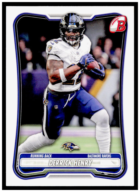 2026 Bowman Derrick Henry Card Baltimore Ravens