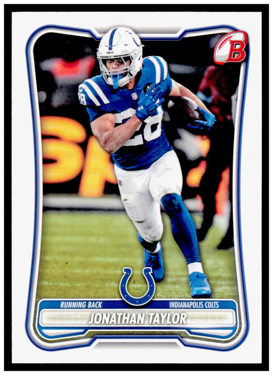 2026 Bowman Jonathan Taylor Card Indianapolis Colts
