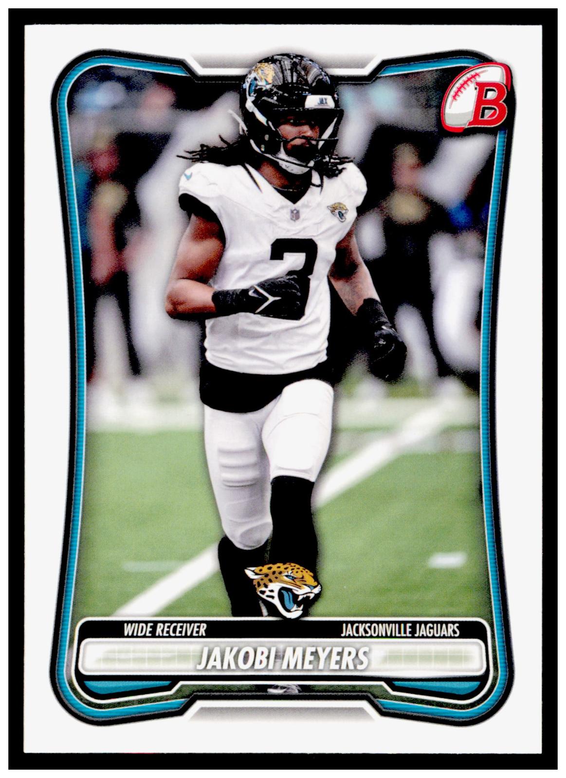 2026 Bowman Jakobi Meyers Card Jacksonville Jaguars