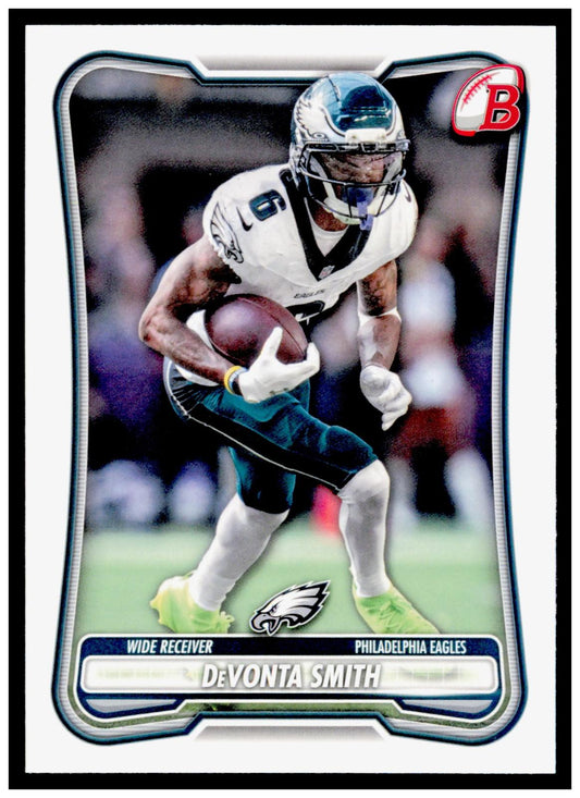 2026 Bowman DeVonta Smith Card Philadelphia Eagles