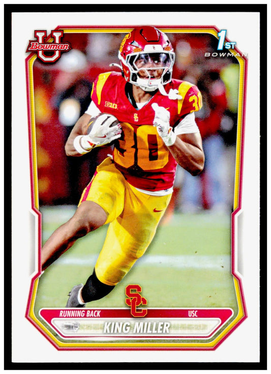 2026 Bowman King Miller Card Prospects USC Trojans