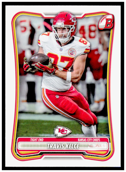 2026 Bowman Travis Kelce Card Kansas City Chiefs