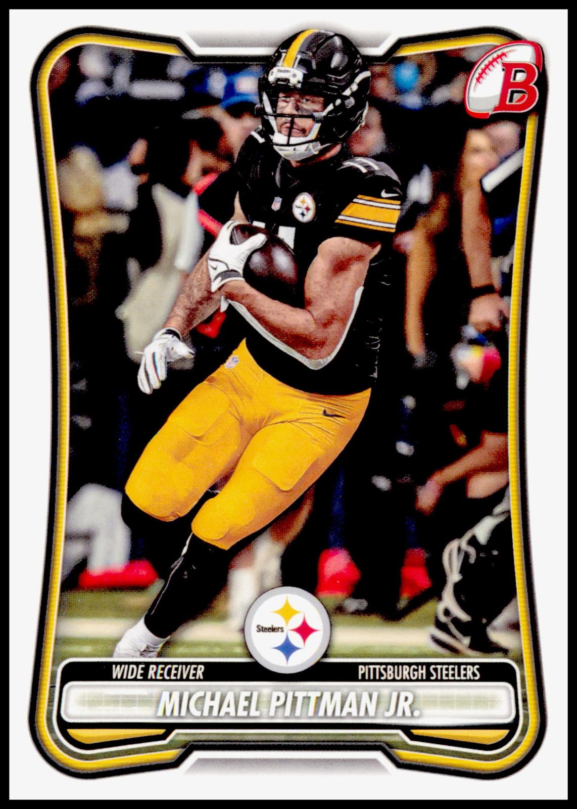 2026 Bowman Michael Pittman Jr. Card Pittsburgh Steelers