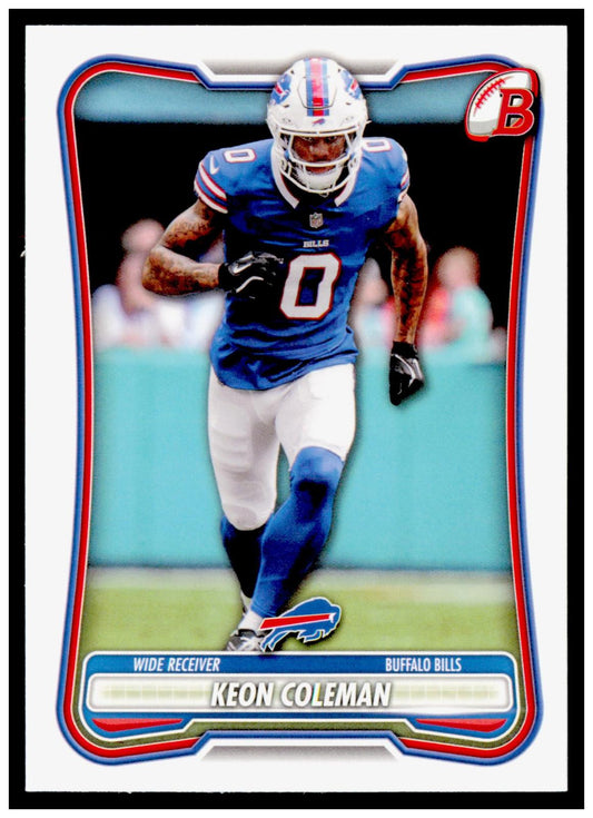 2026 Bowman Keon Coleman Card Buffalo Bills