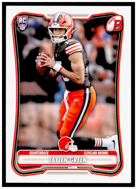 2026 Bowman Taylen Green Card RC Cleveland Browns