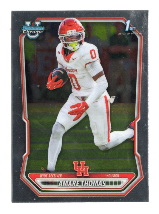 2026 Bowman Amare Thomas Card Chrome Prospects Houston Cougars