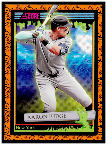 2026 Score-A-Treat Aaron Judge Card Pumpkins New York Yankees