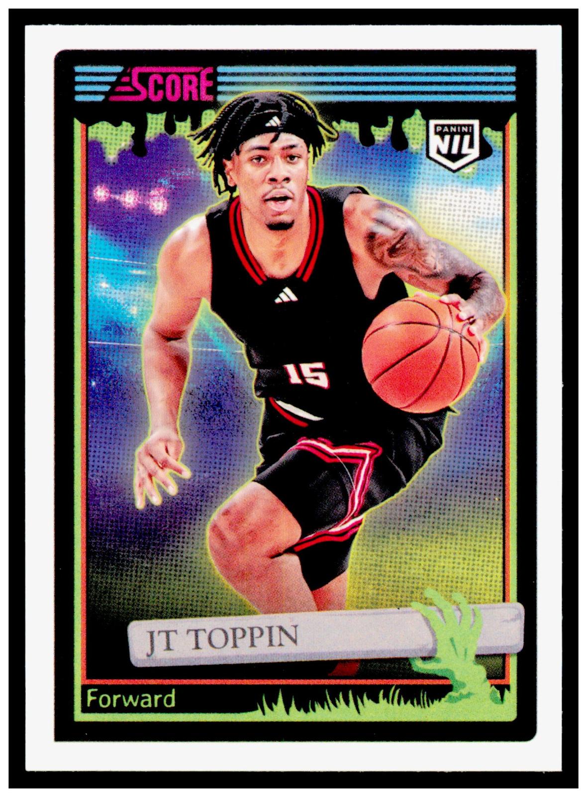 2026 Score-A-Treat JT Toppin Card NIL