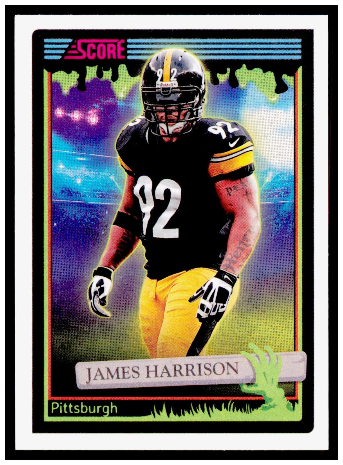 2026 Score-A-Treat James Harrison Card Pittsburgh Steelers