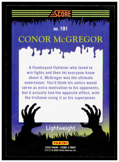 2026 Score-A-Treat Conor McGregor Card NIL