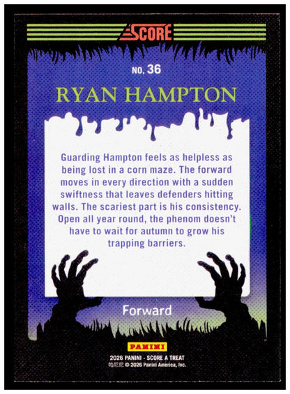 2026 Score-A-Treat Ryan Hampton Card NIL