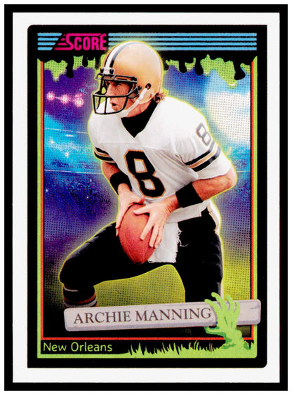 2026 Score-A-Treat Archie Manning Card New Orleans Saints