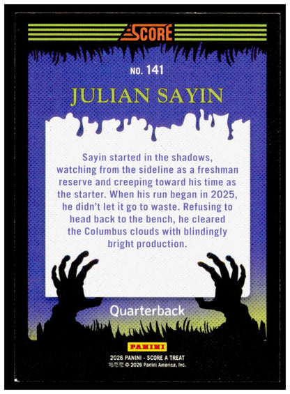 2026 Score-A-Treat Julian Sayin Card NIL