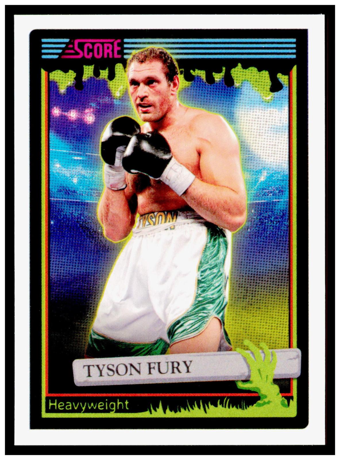 2026 Score-A-Treat Tyson Fury Card Boxing