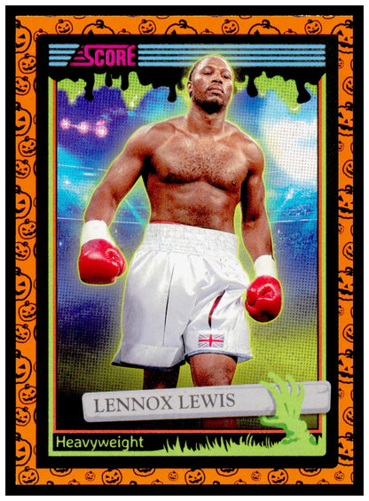 2026 Score-A-Treat Lennox Lewis Card Pumpkins HOF Boxing