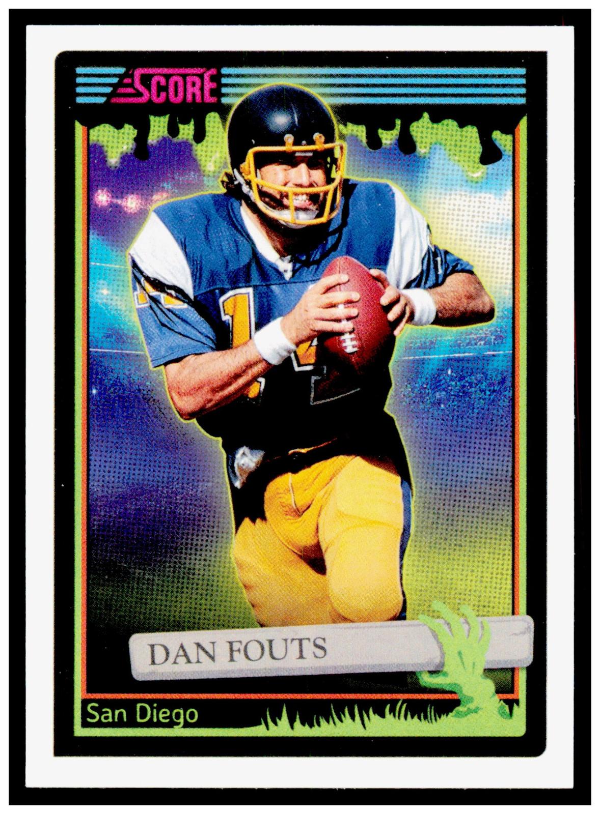 2026 Score-A-Treat Dan Fouts Card HOF San Diego Chargers