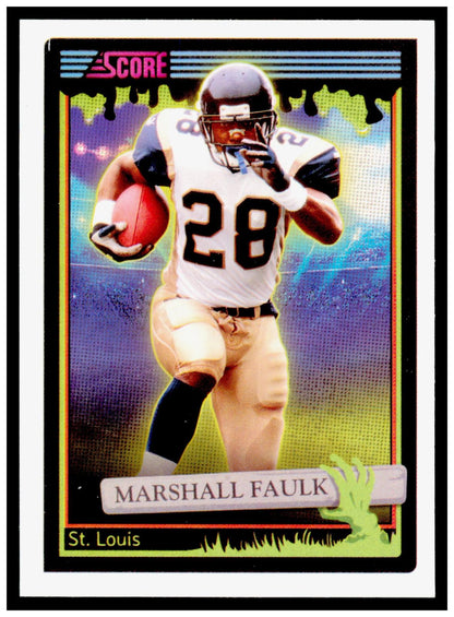 2026 Score-A-Treat Marshall Faulk Card HOF St. Louis Rams