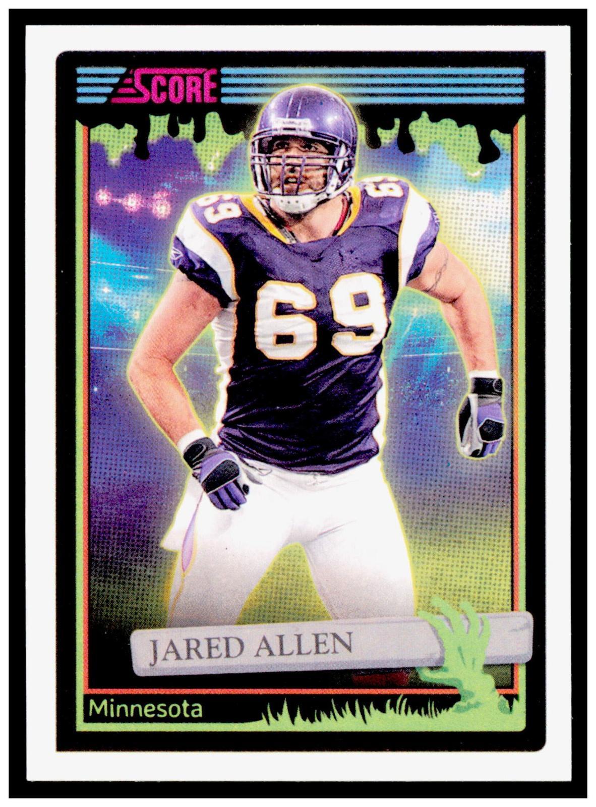 2026 Score-A-Treat Jared Allen Card Minnesota Vikings