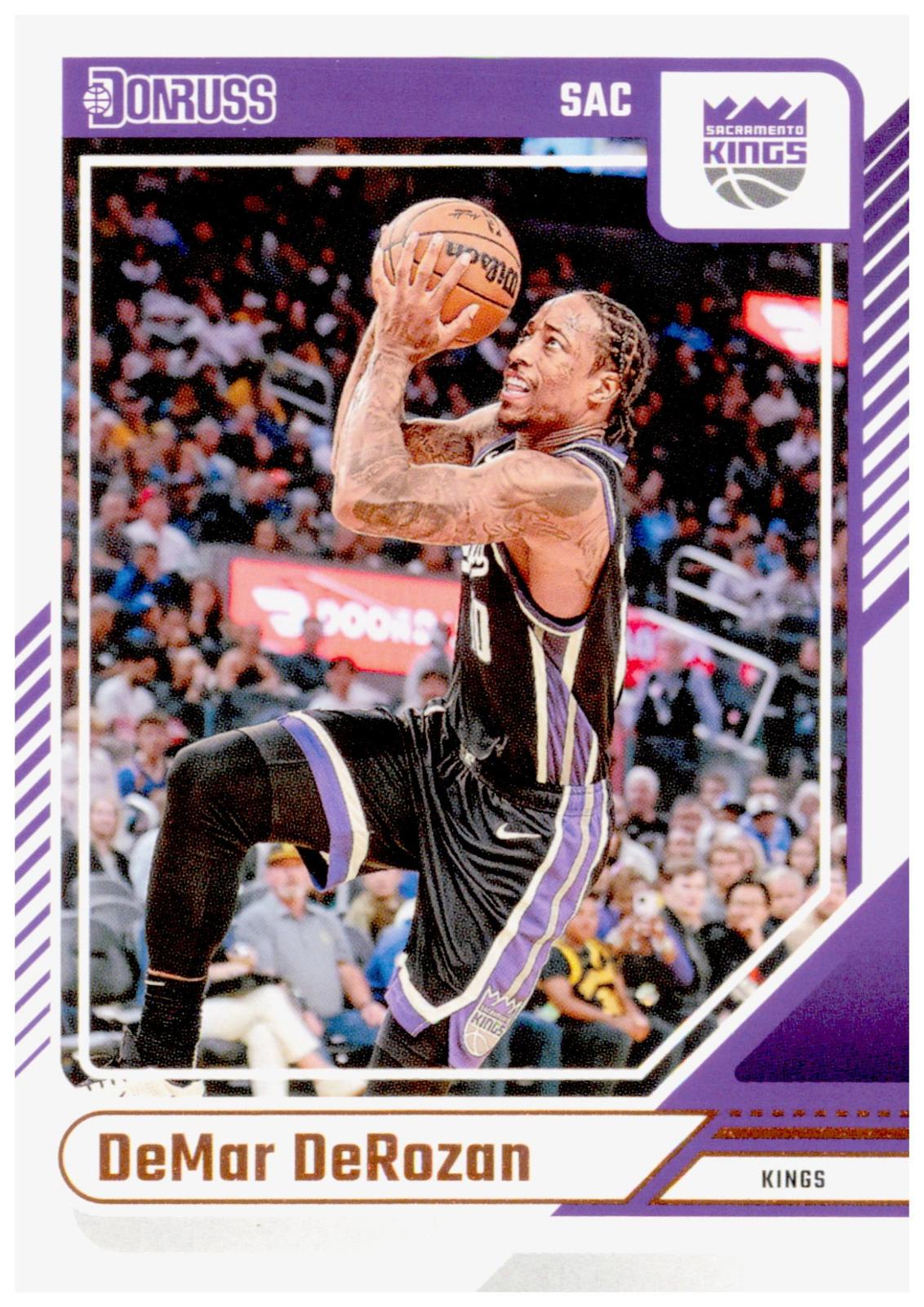 2024-25 Donruss DeMar DeRozan Card Sacramento Kings