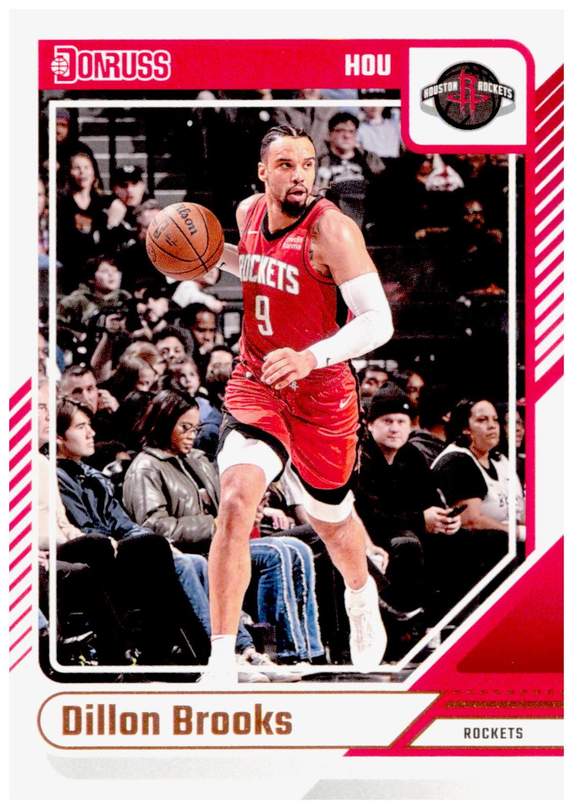 2024-25 Donruss Dillon Brooks Card Houston Rockets