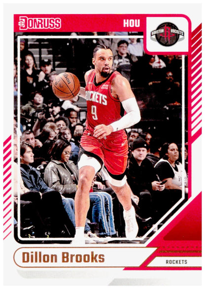2024-25 Donruss Dillon Brooks Card Houston Rockets