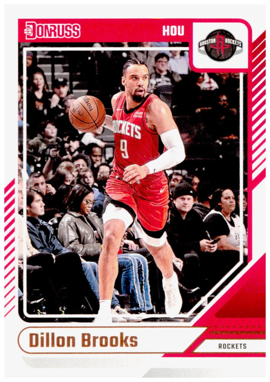2024-25 Donruss Dillon Brooks Card Houston Rockets