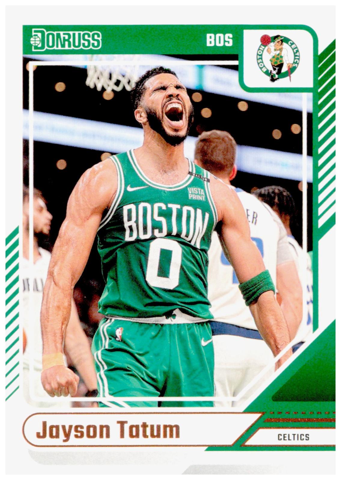 2024-25 Donruss Jayson Tatum Card Boston Celtics