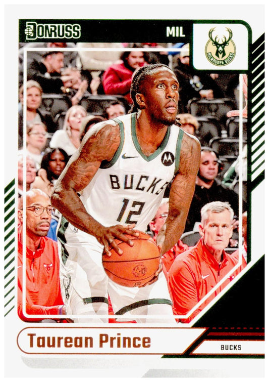 2024-25 Donruss Taurean Prince Card Milwaukee Bucks
