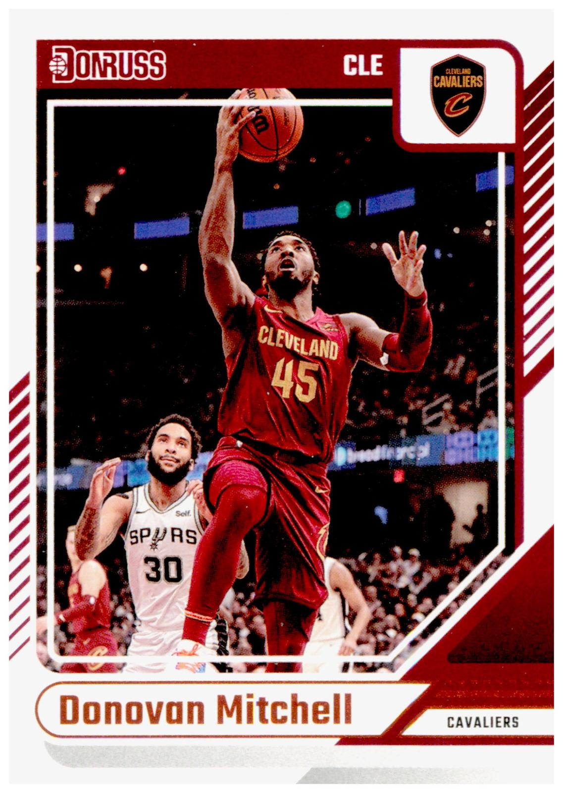 2024-25 Donruss Donovan Mitchell Card Cleveland Cavaliers