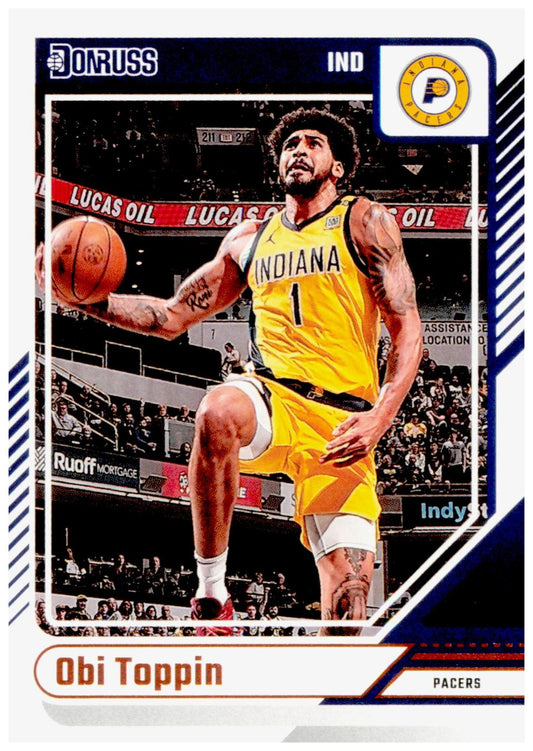 2024-25 Donruss Obi Toppin Card Indiana Pacers
