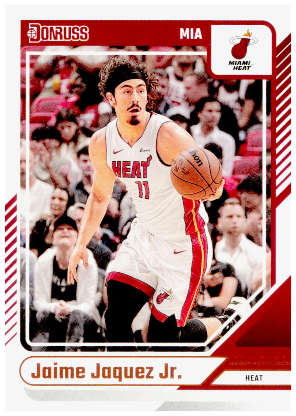 2024-25 Donruss Jaime Jaquez Jr. Card Miami Heat