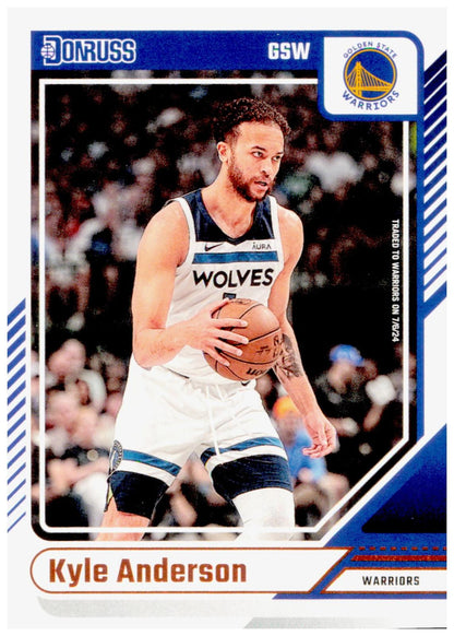 2024-25 Donruss Kyle Anderson Card Golden State Warriors