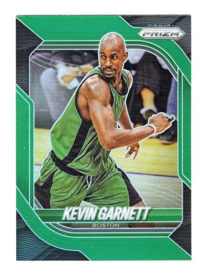 2025-26 Panini Prizm Kevin Garnett Card Green Prizm Boston Celtics