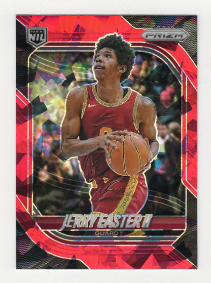 2025-26 Panini Prizm Jerry Easter II Card Red Ice Prizm USC Trojans