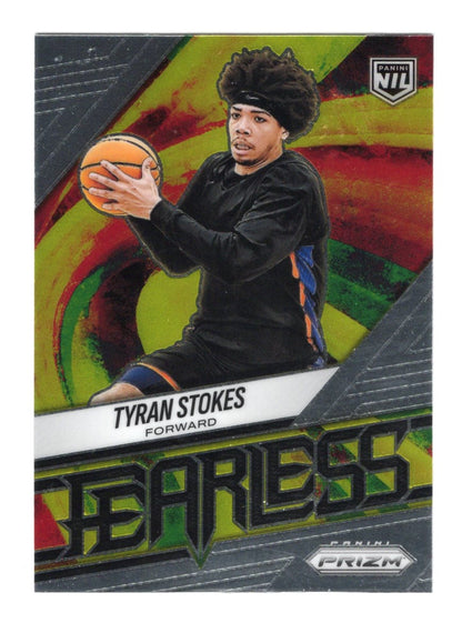 2025-26 Panini Prizm Tyran Stokes Card Fearless