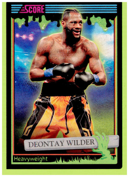 2026 Score-A-Treat Deontay Wilder Card Slime none