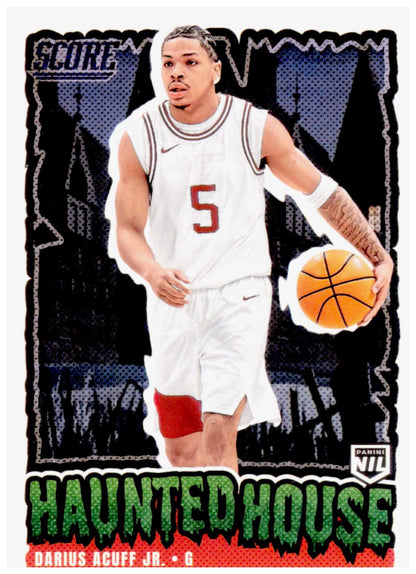 2026 Panini Score-A-Treat Haunted House Darius Acuff Jr #207 Arkansas Razorbacks