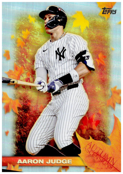 2026 Topps Update Aaron Judge Card Autumn Ascensions New York Yankees