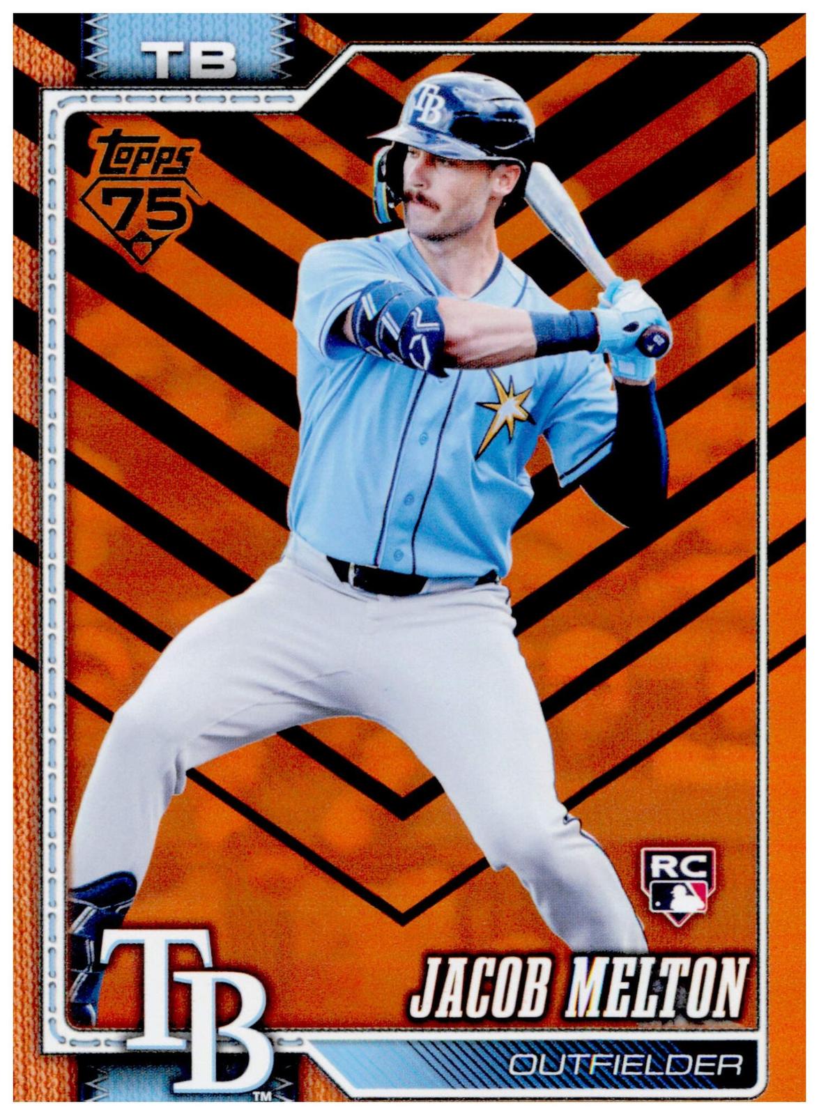 2026 Topps Update Jacob Melton Card Holiday RC Tampa Bay Rays