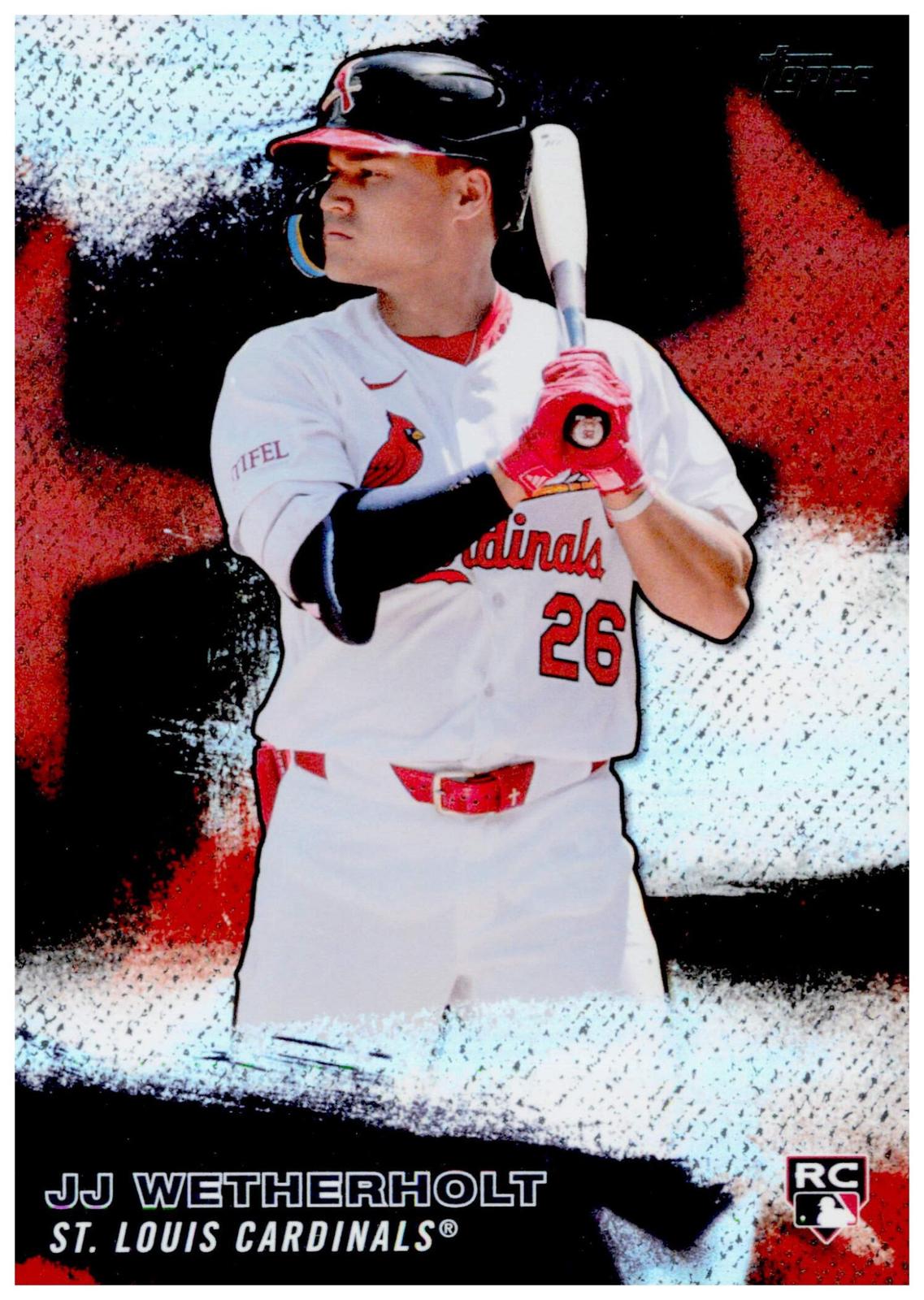 2026 Topps Update JJ Wetherholt Card Stars of MLB St. Louis Cardinals