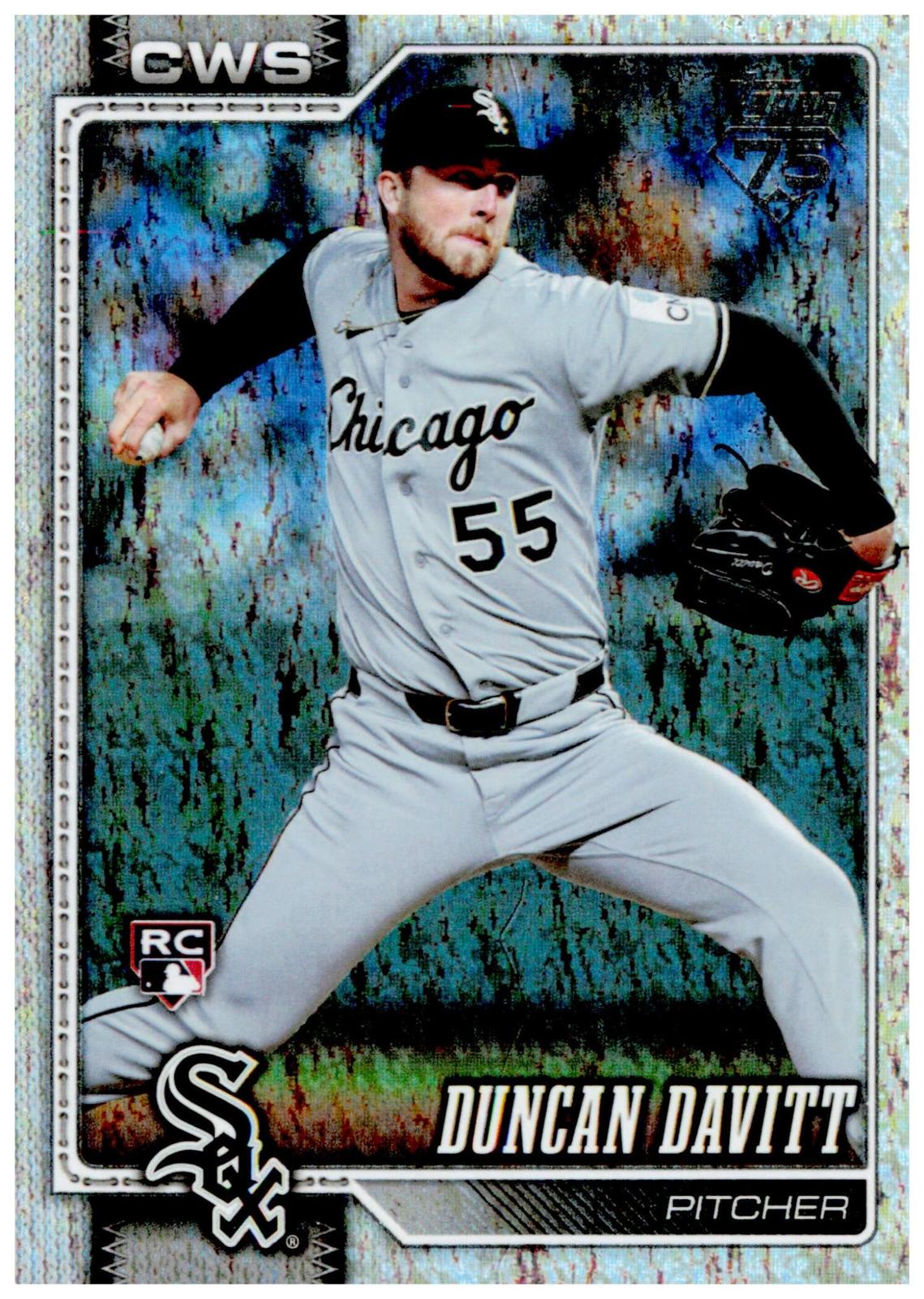 2026 Topps Update Duncan Davitt Card Holo Foil RC Chicago White Sox
