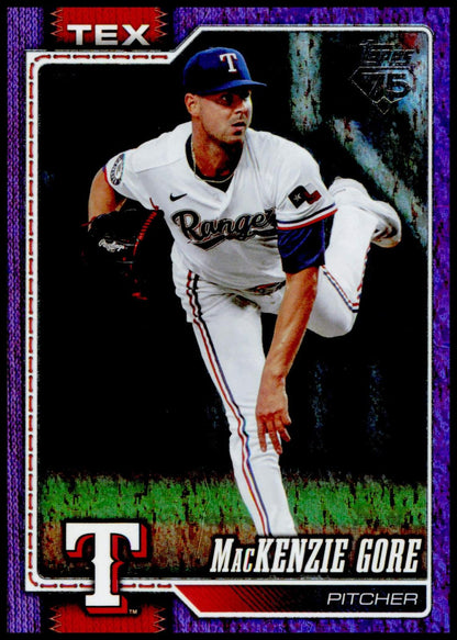 2026 Topps Update - Purple Holo Foil #US1 MaKenzie Gore #/250