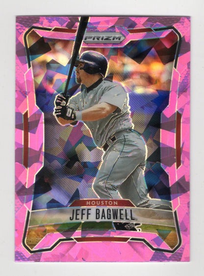 2026 Panini Prizm Jeff Bagwell Card Pink Ice Prizm HOF Houston Astros