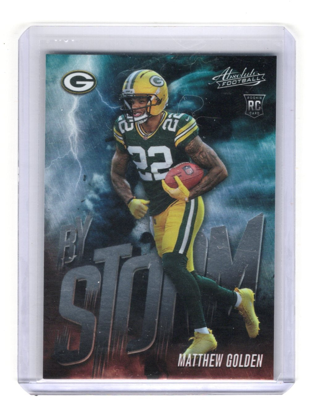 2025 Panini Absolute Matthew Golden Card By Storm Green Bay Packers