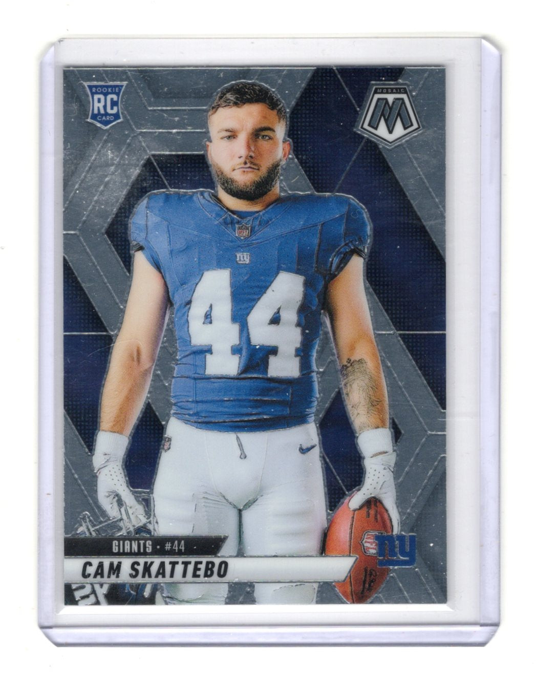 2025 Panini Mosaic Cam Skattebo Card RC New York Giants