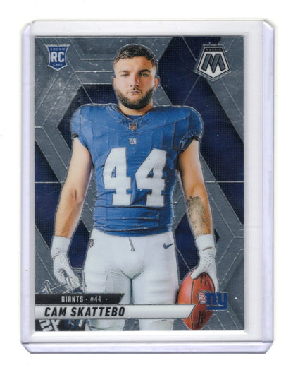 2025 Panini Mosaic Cam Skattebo Card RC New York Giants